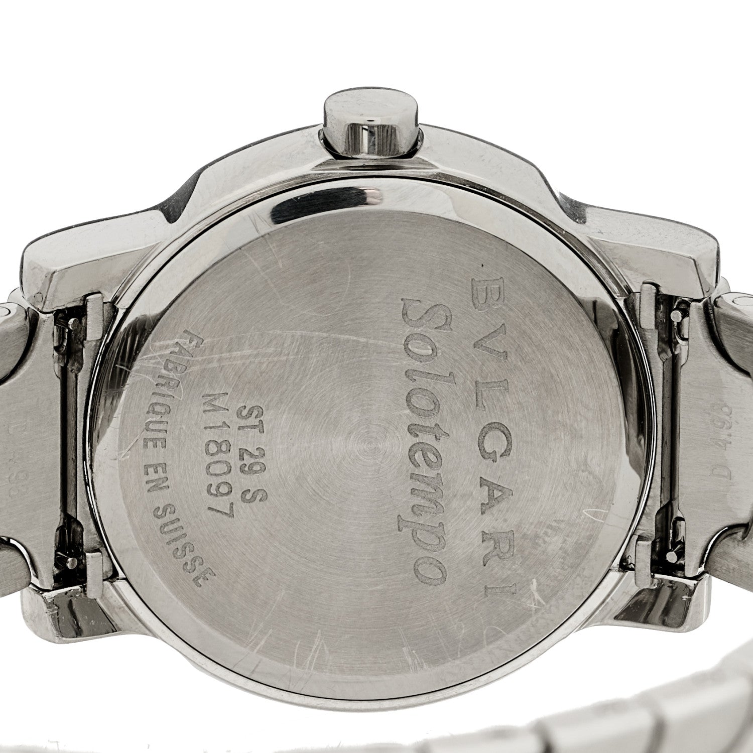 Bulgari Stainless Steel 29mm Solotempo Quartz Watch 7 of 8