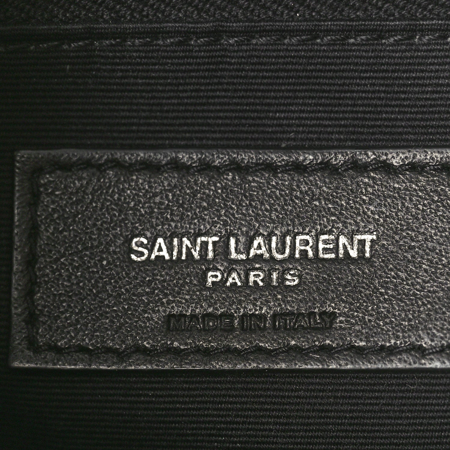Saint Laurent Calfskin Y Quilted Monogram Small Loulou Shopper Grey 6 of 12