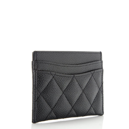Chanel Caviar Quilted Card Holder Black 3 of 7