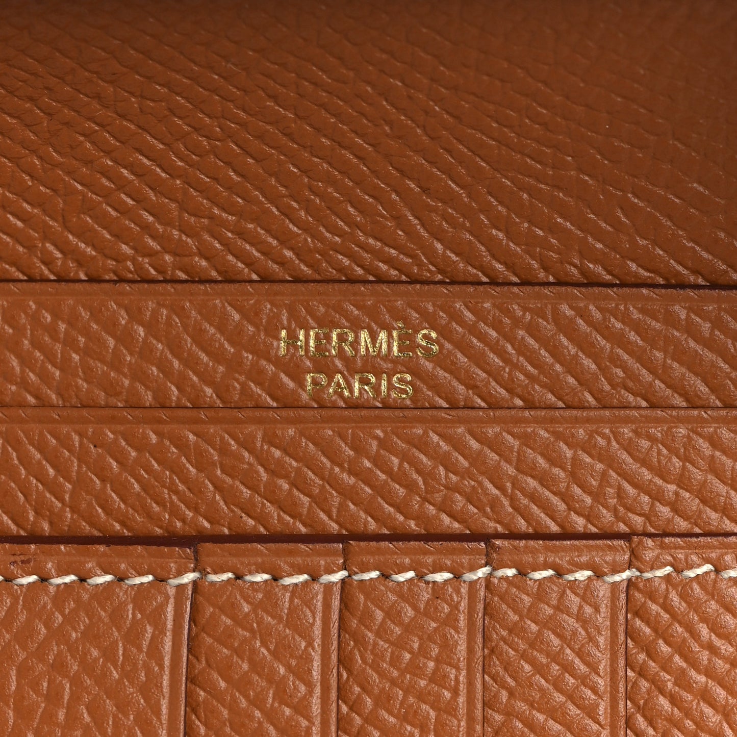 Epsom Bearn Compact Wallet Gold