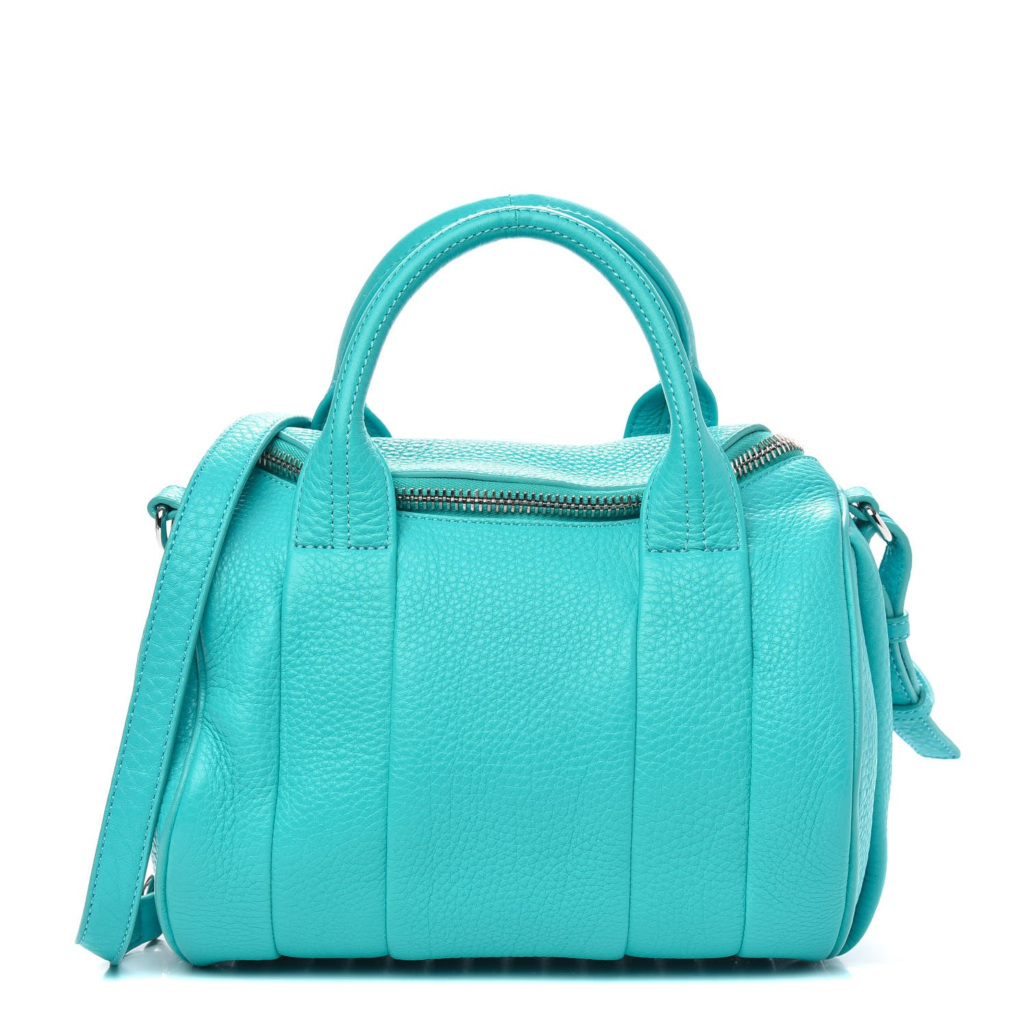 Alexander Wang Pebbled Lambskin Mini Rockie Lagoon Rhodium Hardware 1 of 8