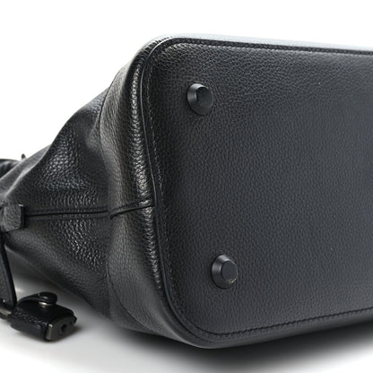 Balenciaga Supple Calfskin Ville Top Handle Bag Black 7 of 8