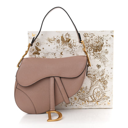 Christian Dior Grained Calfskin Saddle Bag Fard 11 of 11