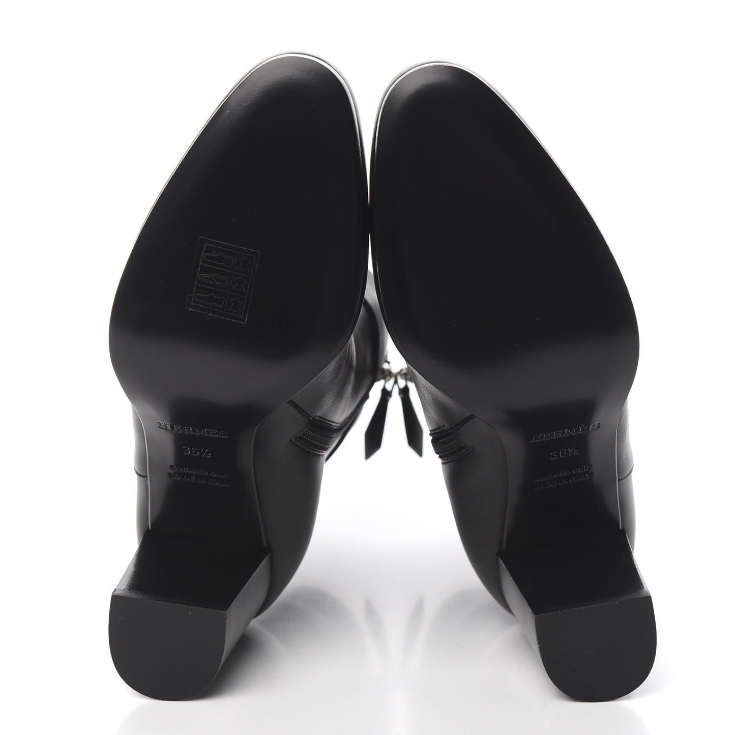 Calfskin Saint Germain Ankle Boots 36.5 Black