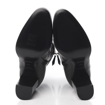 Hermes Calfskin Saint Germain Ankle Boots 36.5 Black 5 of 9