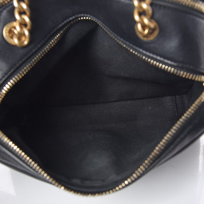 Chanel Grained Calfskin Quilted Flat Camera Case Black 6 of 12