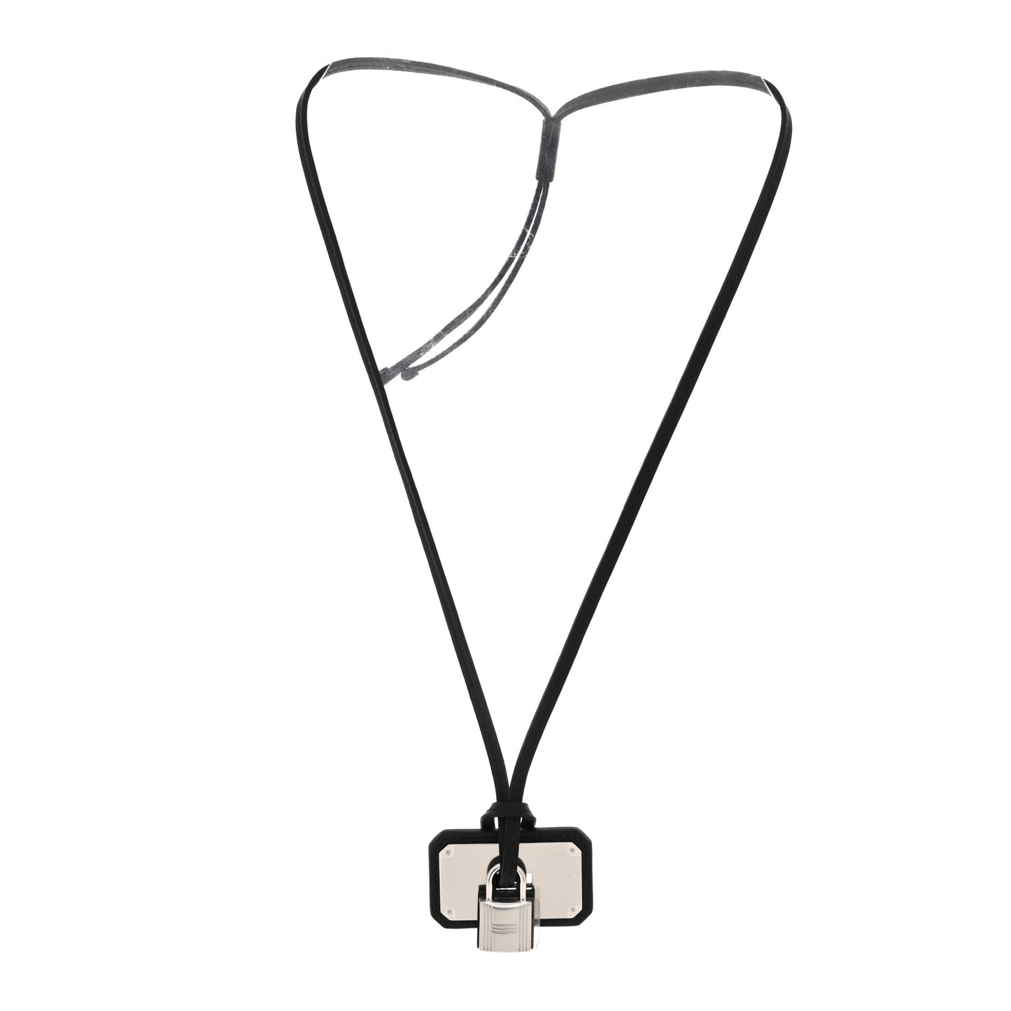 Swift Large O'Kelly Pendant Necklace Black