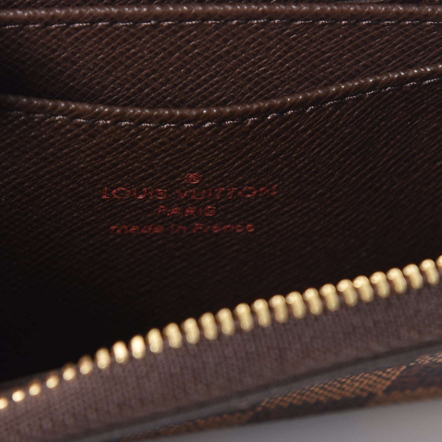 Damier Ebene Zippy Coin Purse