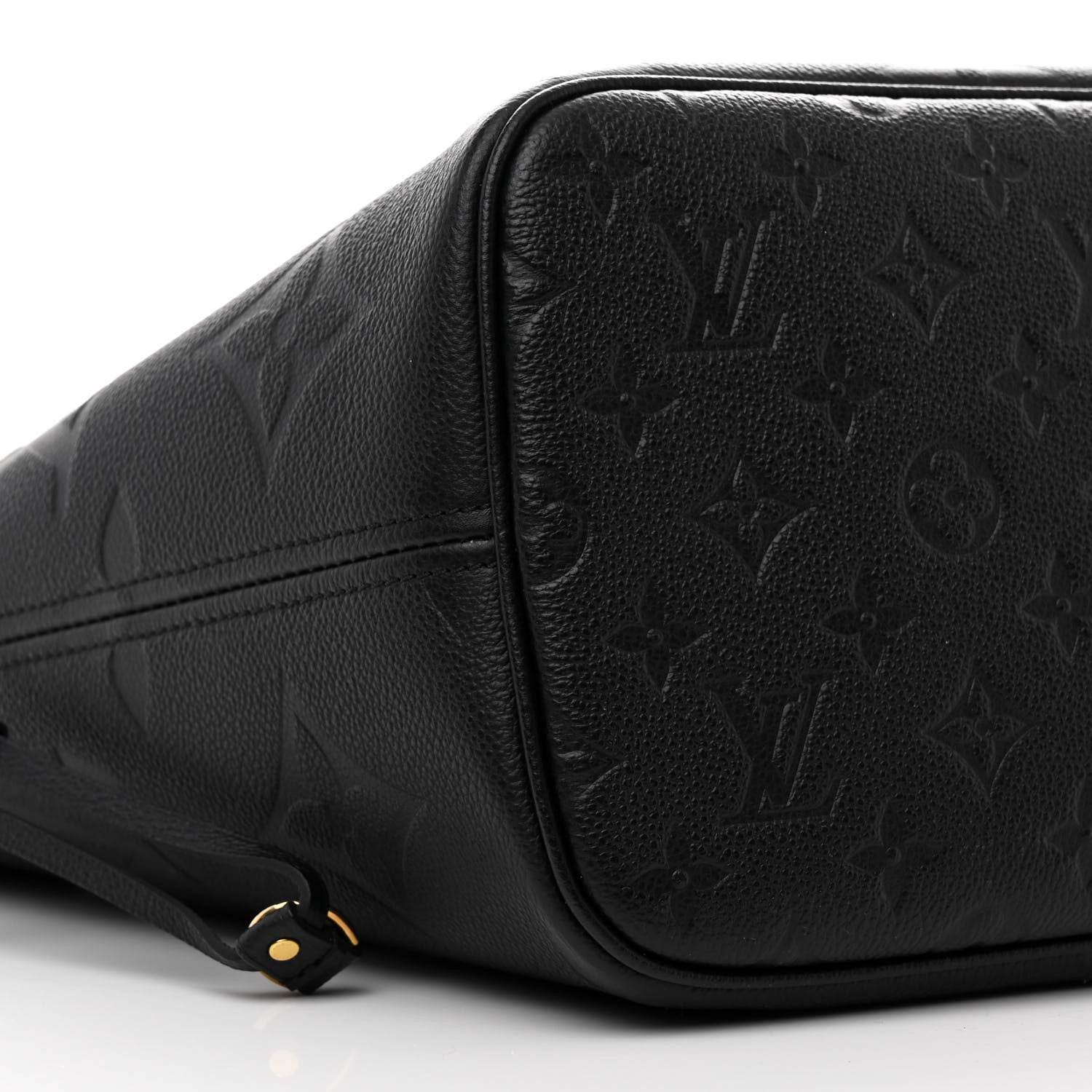Louis Vuitton Empreinte Monogram Giant Neverfull MM Black 8 of 9