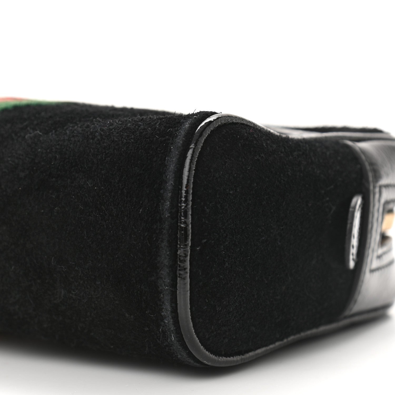 Gucci Suede Small Ophidia Belt Bag 95 38 Black 11 of 11