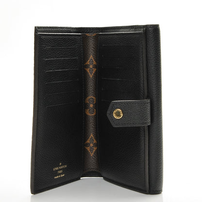 Louis Vuitton Monogram Pallas Compact Wallet Black 5 of 7