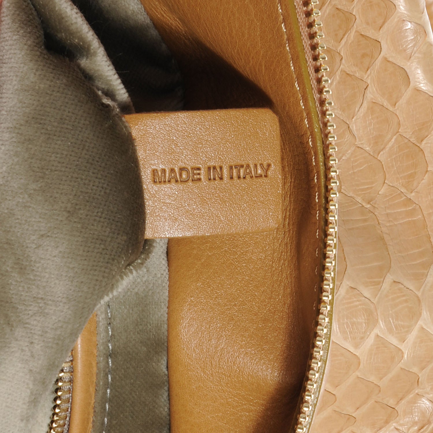 Chloe Python Large Marlow Bag Dune 7 of 9