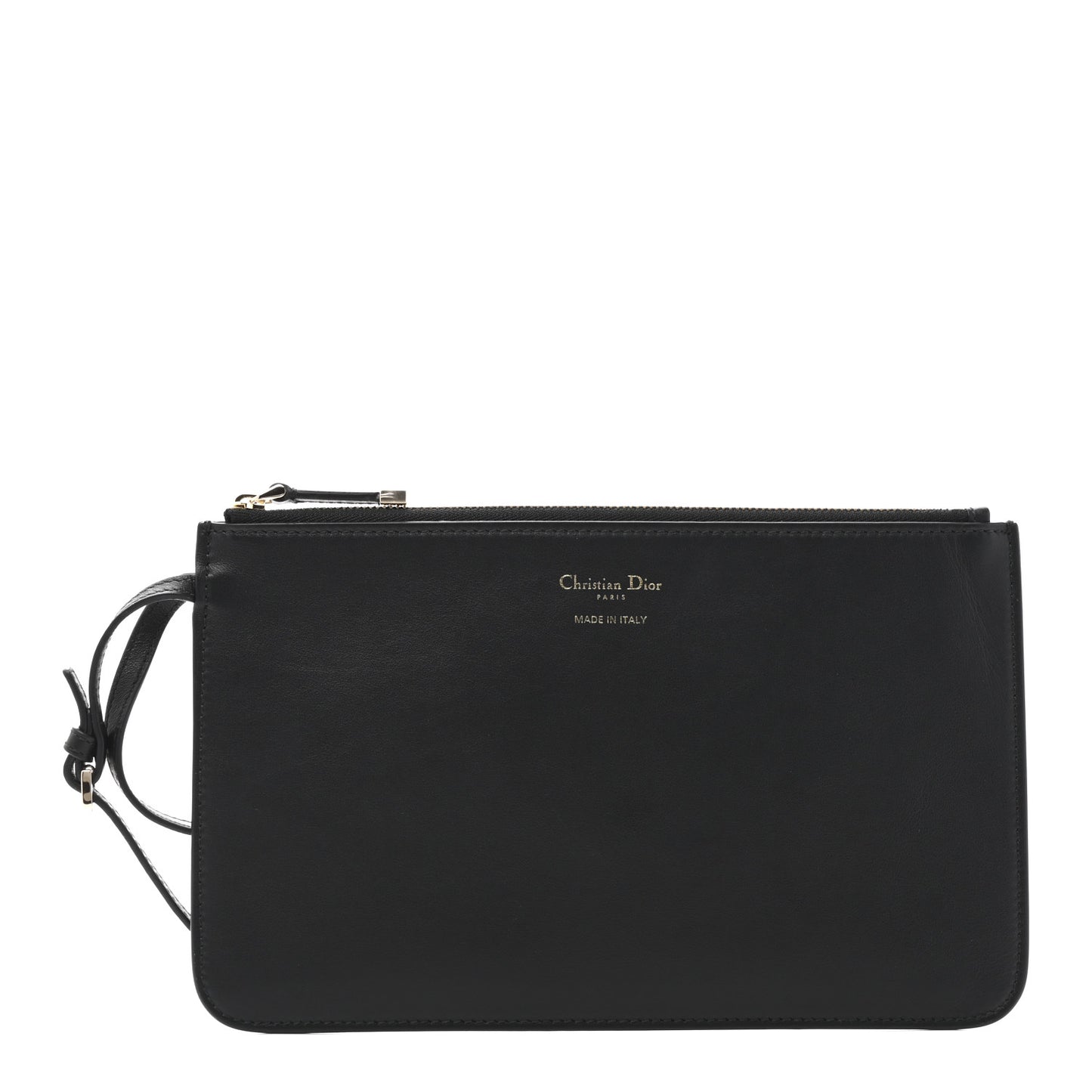 Smooth Calfskin Toujours Pouch Black