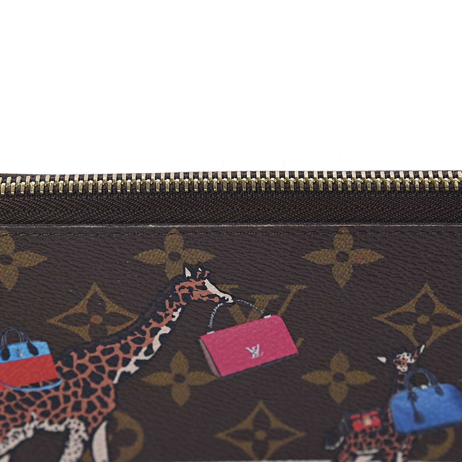 Louis Vuitton Monogram 2017 Christmas Animation Zippy Wallet 7 of 10