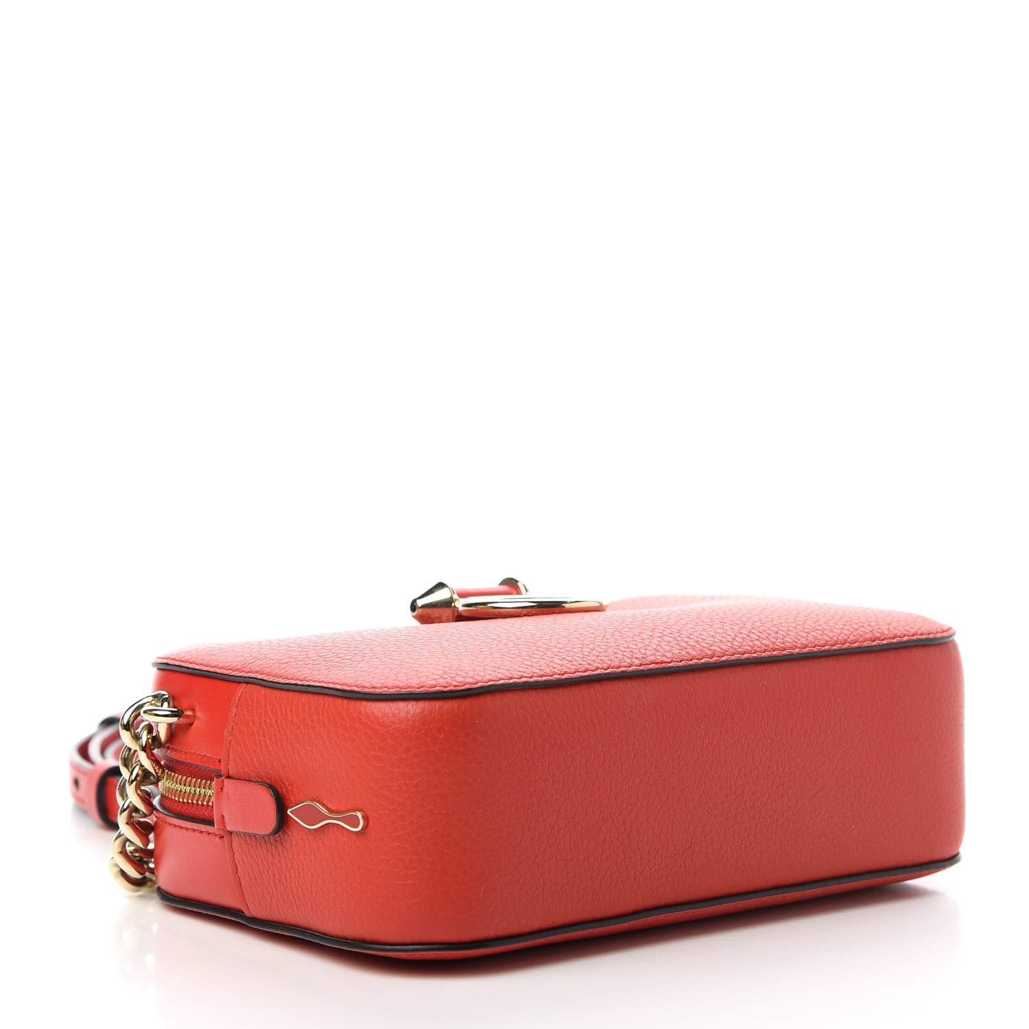 Christian Louboutin Empire Calfskin Mini Rubylou Crossbody Red 4 of 11