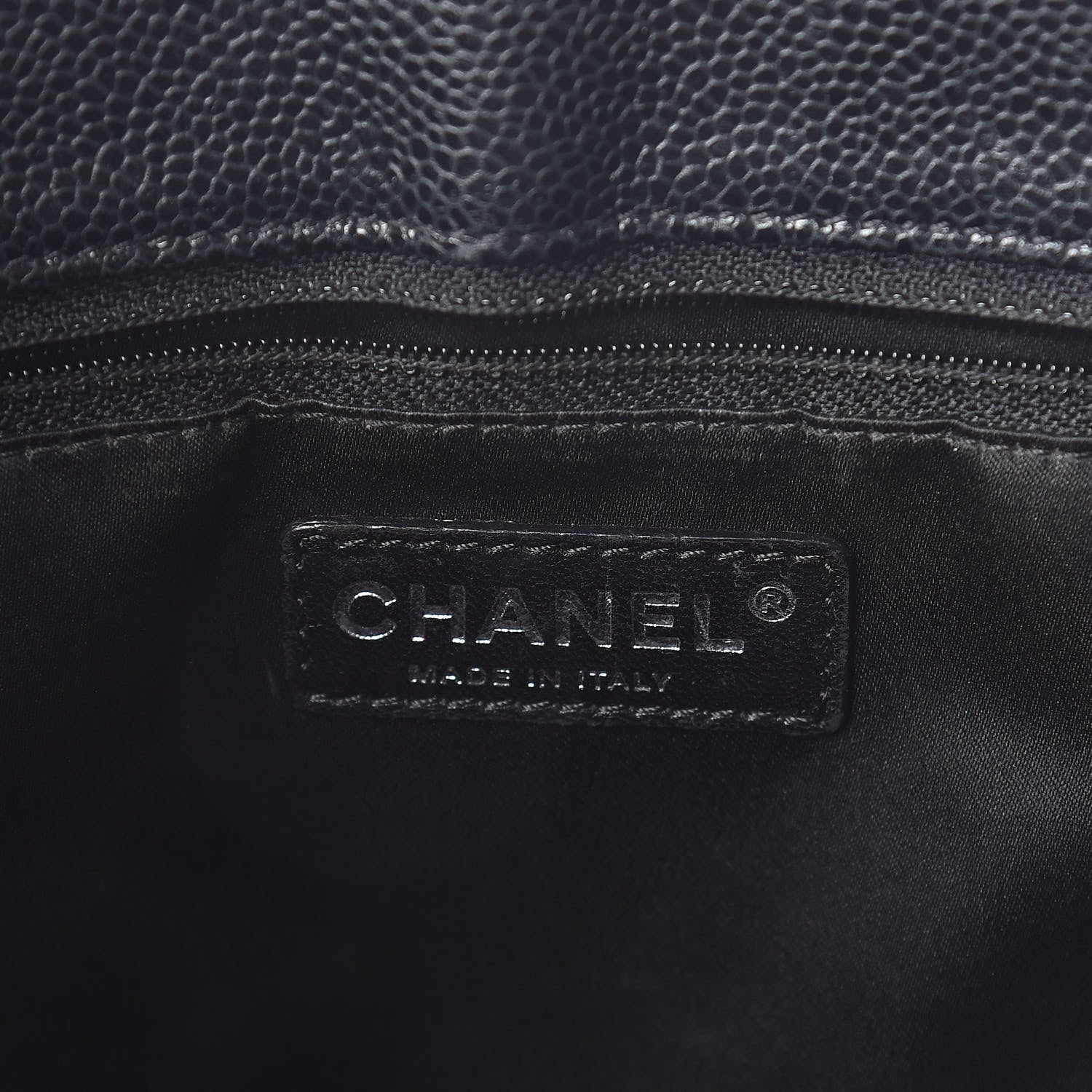 Chanel Caviar Quilted Grand Shopping Tote GST Black 6 of 11