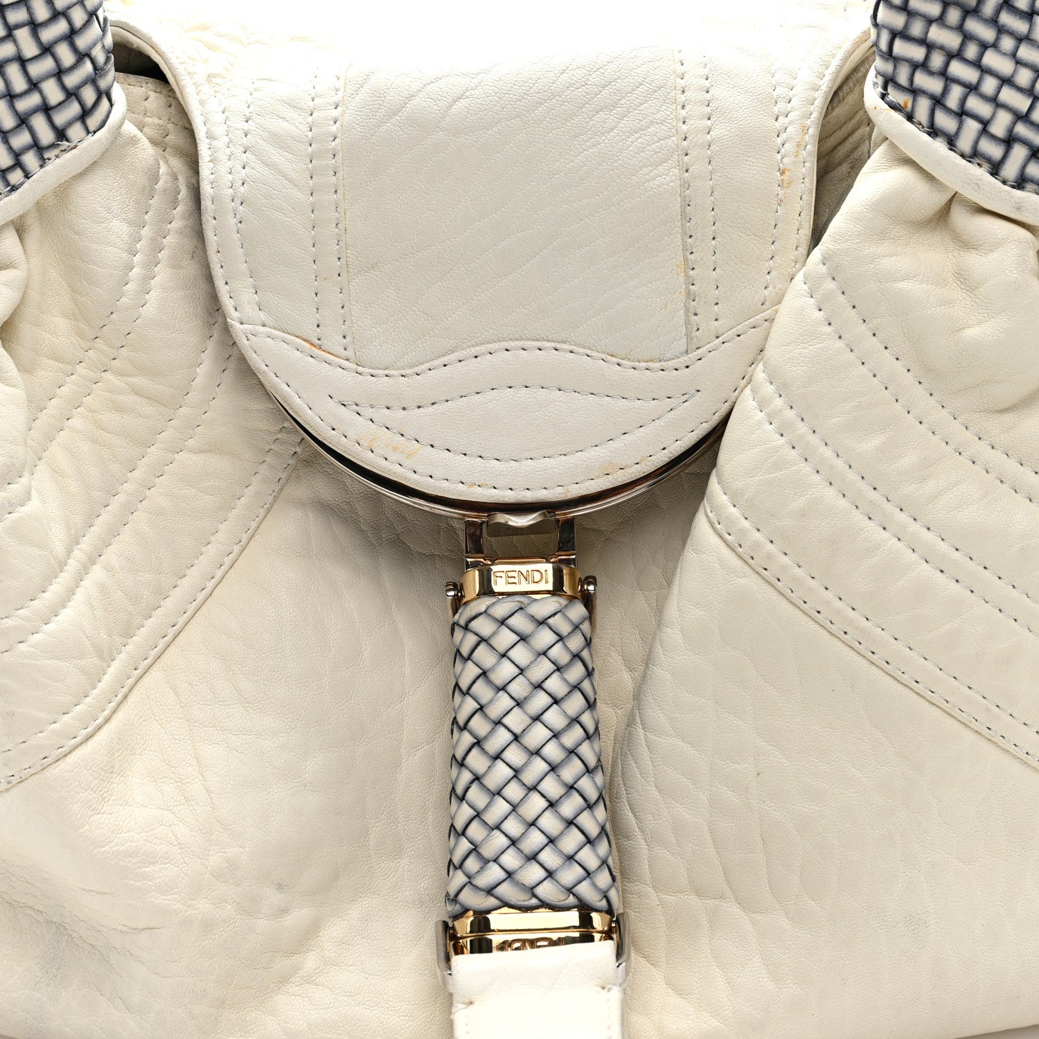 Fendi Nappa Nuvolata Spy White 8 of 10