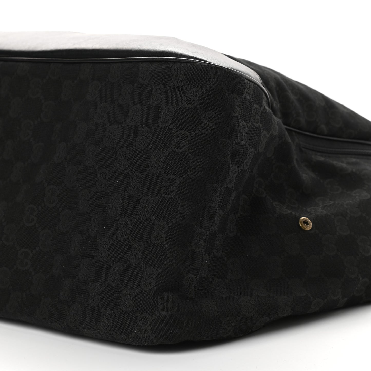 Monogram Web Dog Carrier Black