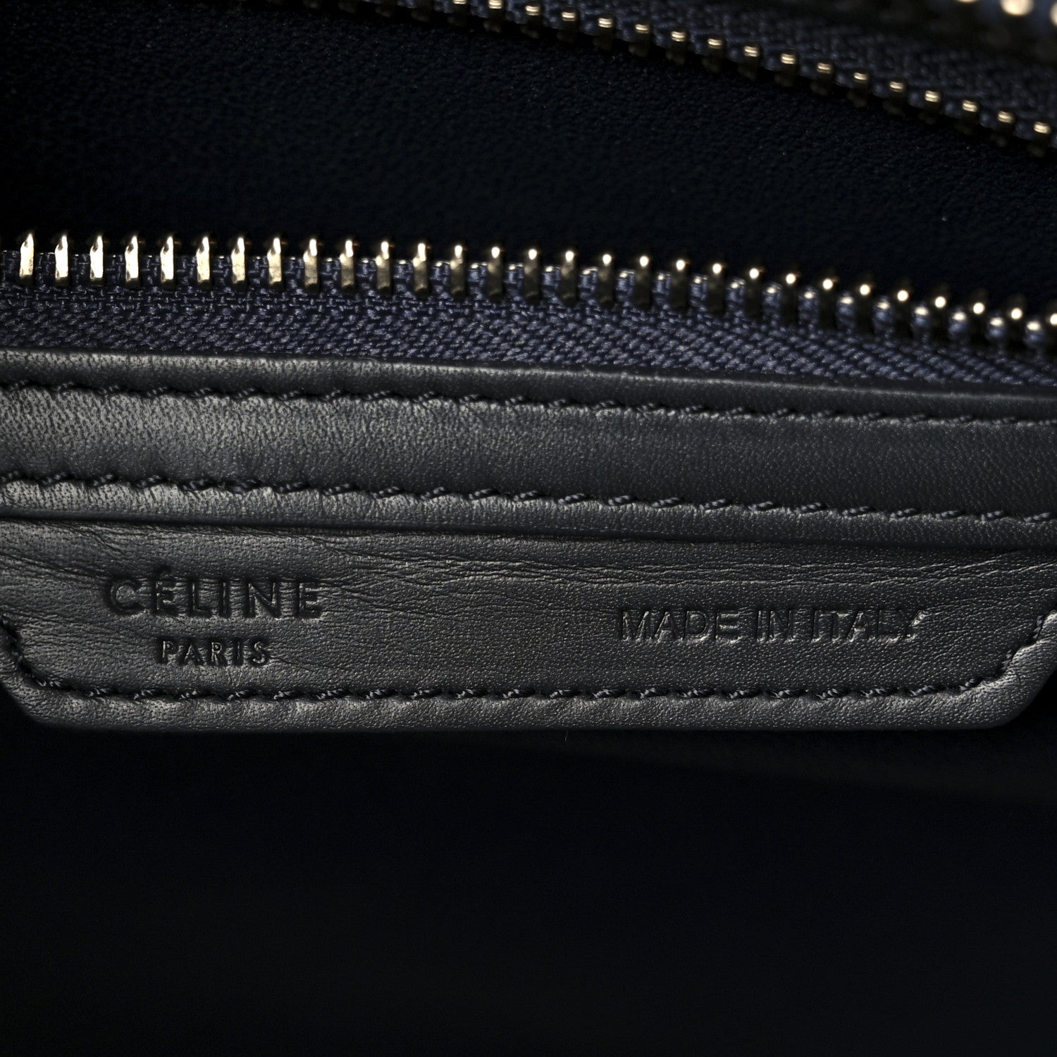 Celine Nubuck Smooth Calfskin Micro Tri-Color Luggage Bright Blue 6 of 10