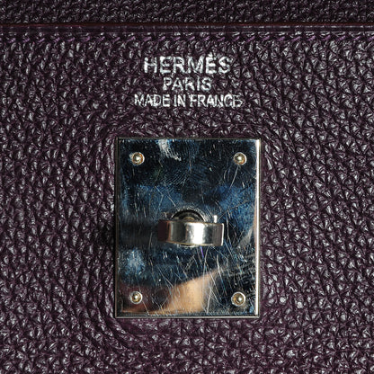 Hermes Togo Kelly Retourne 35 Raisin 10 of 27