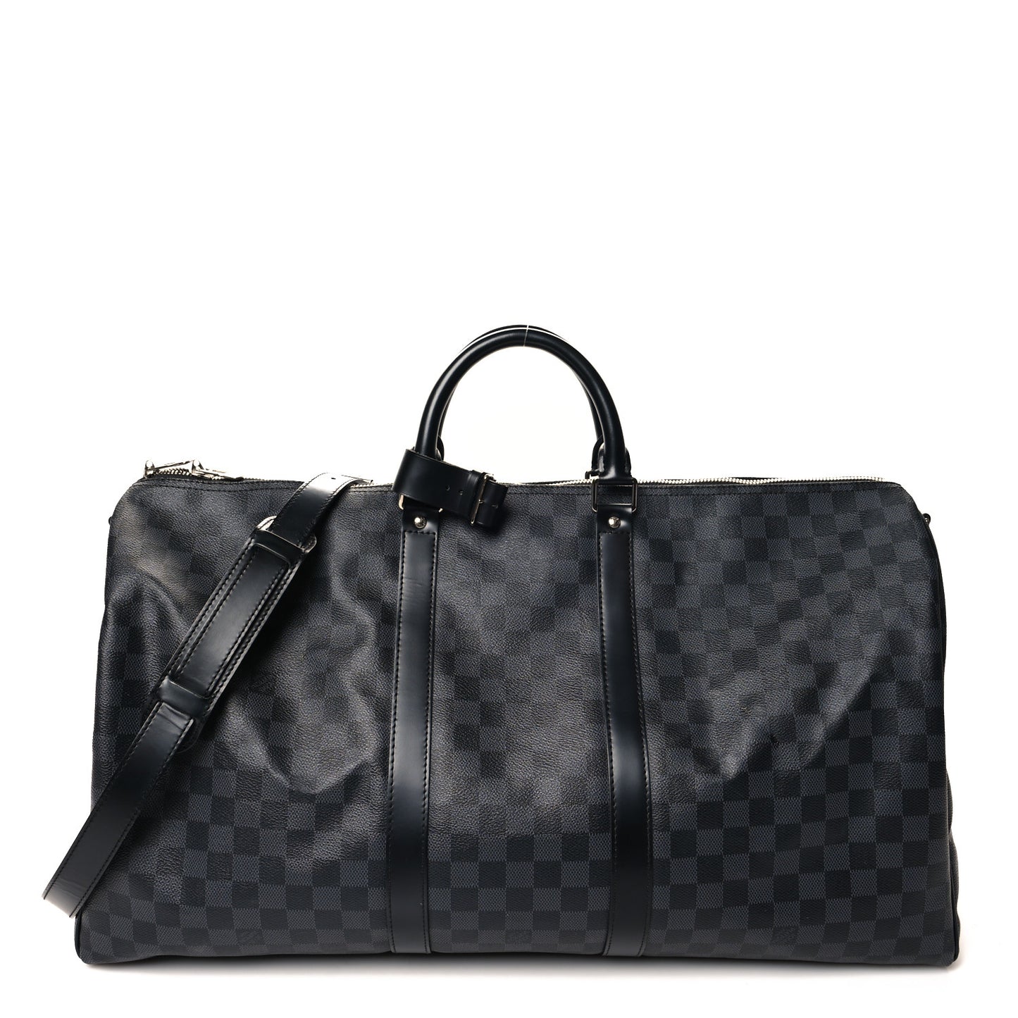 Damier Graphite Keepall Bandouliere 55