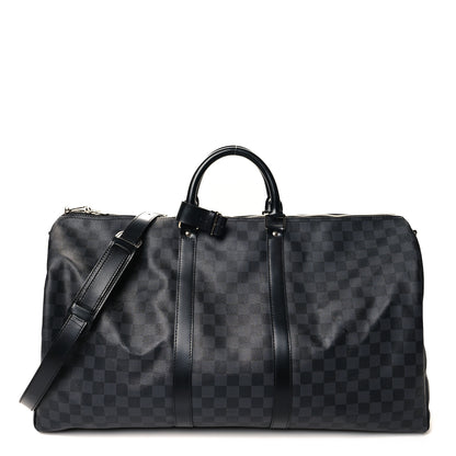 Louis Vuitton Damier Graphite Keepall Bandouliere 55 1 of 11