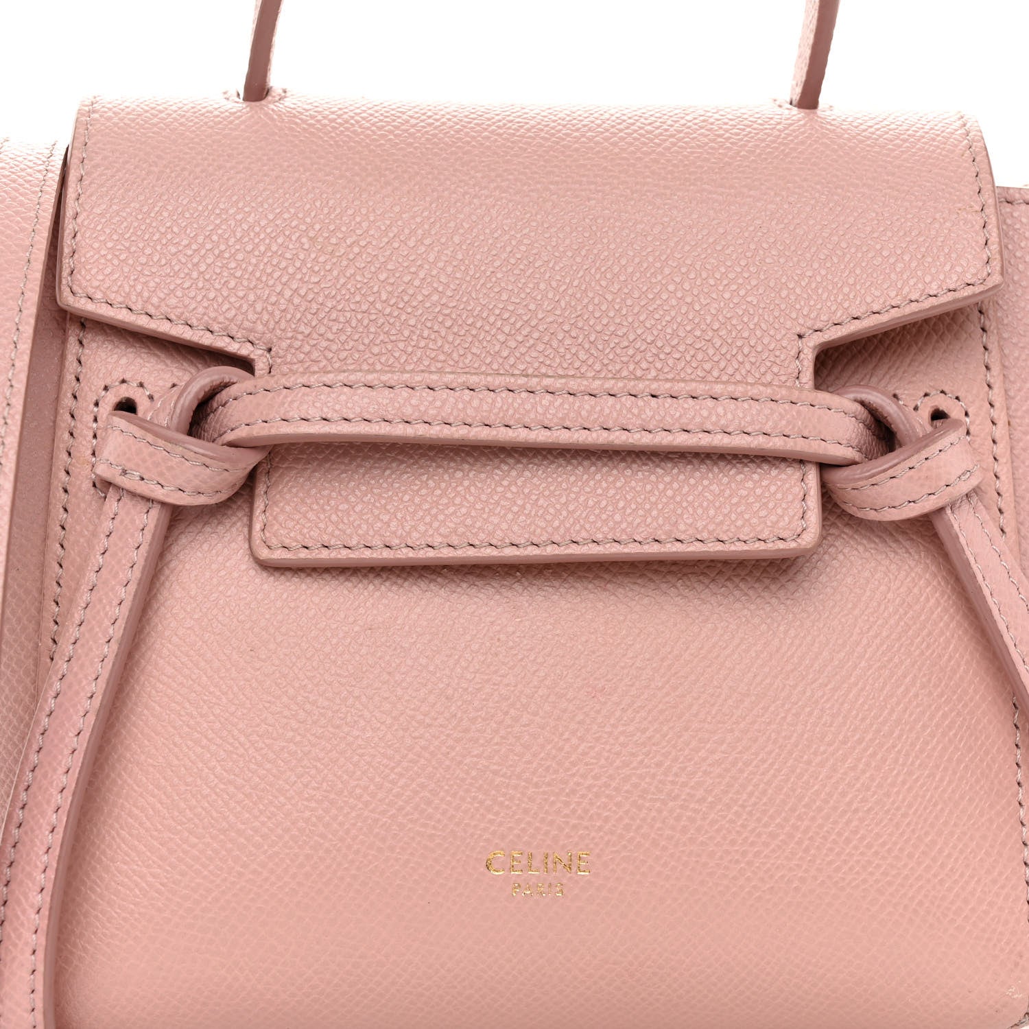 Celine Grained Calfskin Pico Belt Bag Vintage Pink Vintage Pink 8 of 12