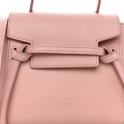 Celine Grained Calfskin Pico Belt Bag Vintage Pink Vintage Pink 8 of 12