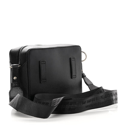 Off-White Calfskin Sculpture Crossbody Bag Black White 3 of 10