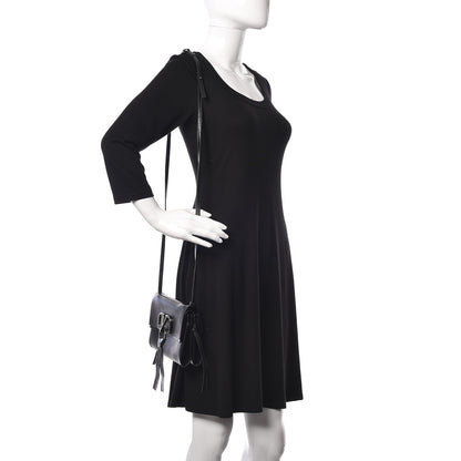 Valentino Garavani Calfskin Small VRing Crossbody Bag Black 2 of 11