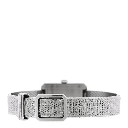 Chanel Stainless Steel Diamond Bezel 21mm Boy-Friend Tweed Quartz Watch Black 3 of 4