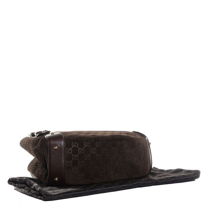 Gucci Guccissima Suede Medium Pelham Shoulder Bag Brown 4 of 7
