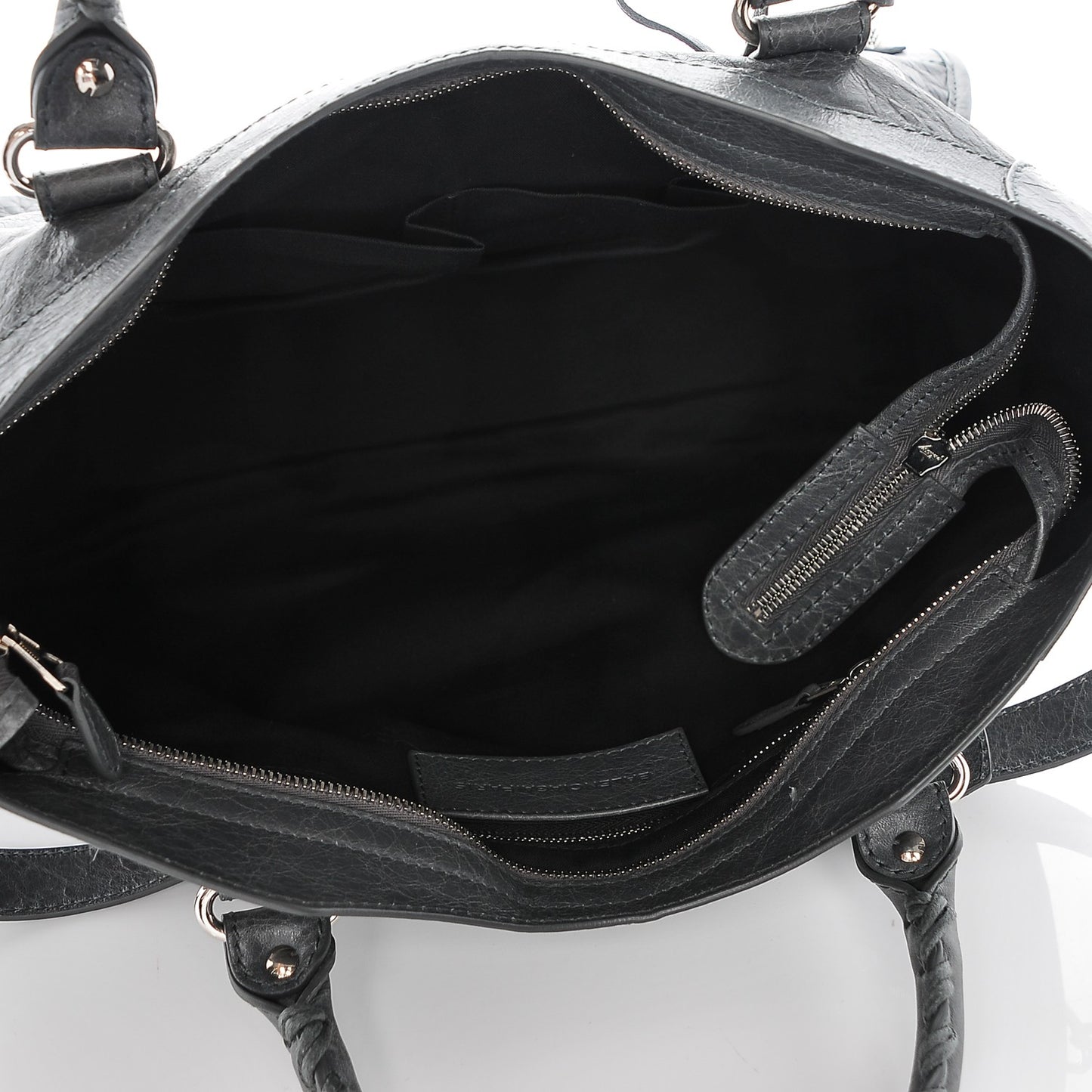 Agneau Giant 12 Silver Hardware City Gris Tarmac