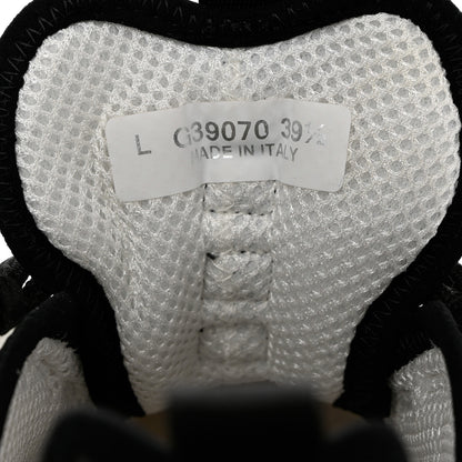 Chanel Velvet Calfskin Mixed Fibers CC Sneakers 39.5 Ivory Black 6 of 10