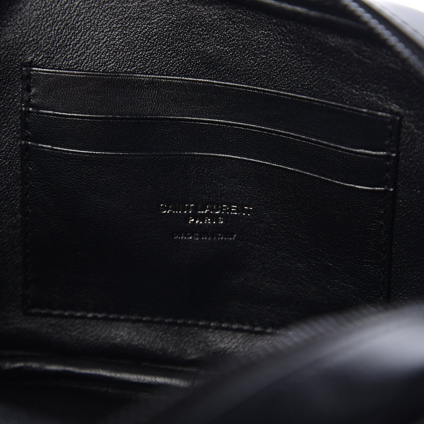 Calfskin Tiger Burnout Monogram Lou Camera Bag Black Multicolor
