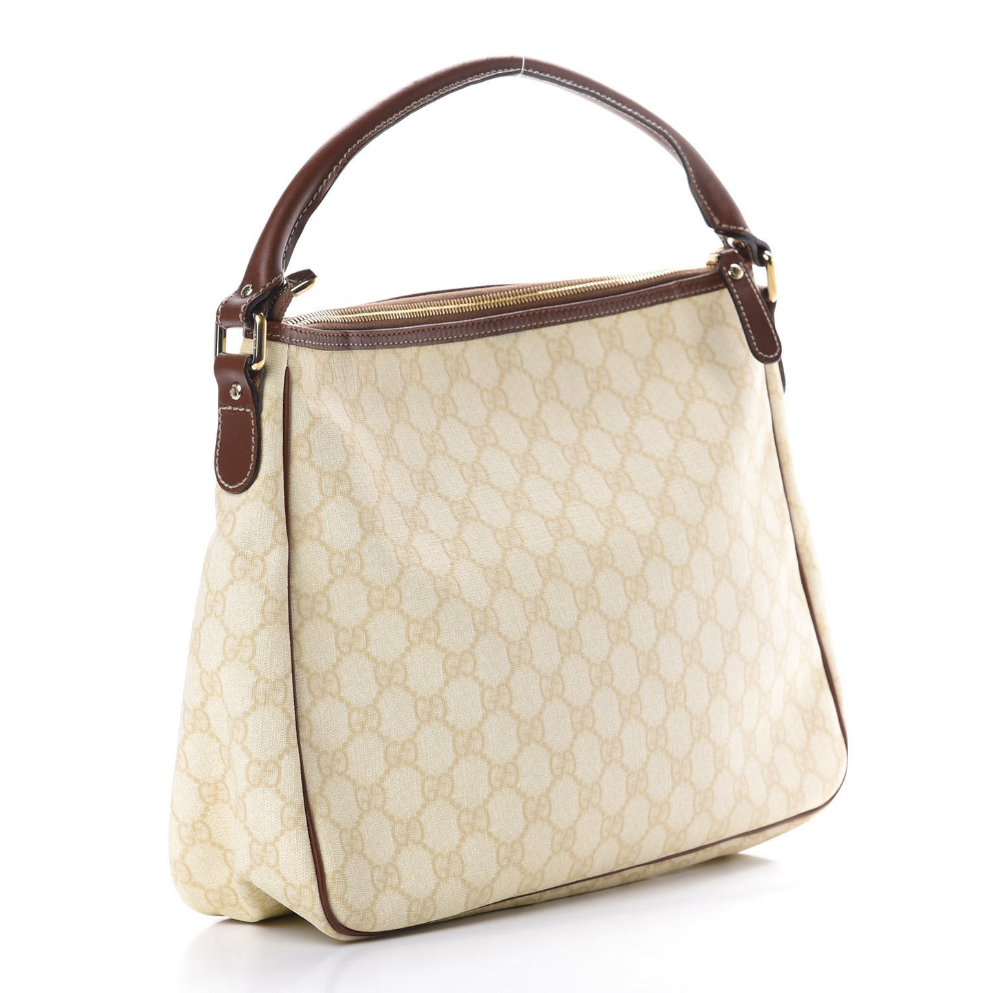 GG Plus Monogram Joy Hobo White