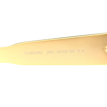 Celine Metal Triomphe 02 Sunglasses CL40254U Gold Green 5 of 7