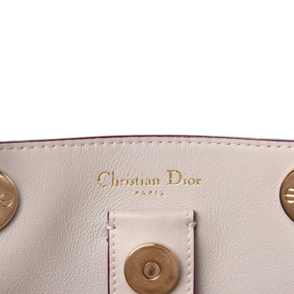 Christian Dior Smooth Calfskin Medium Diorissimo Tote Fuchsia 9 of 11