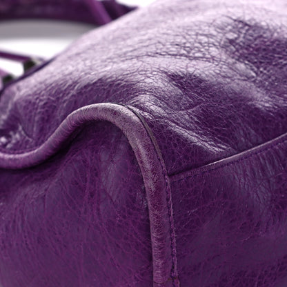 Balenciaga Agneau Classic Hardware City Dark Violet 7 of 14