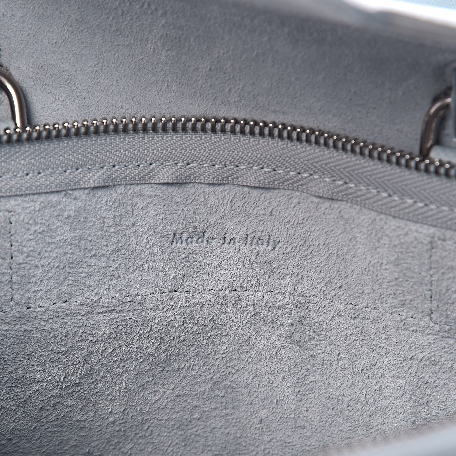Celine Grained Calfskin Nano Belt Bag Cloud 6 of 9