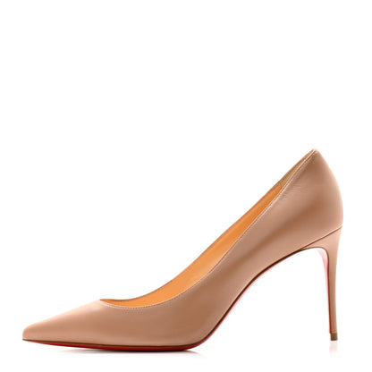 Christian Louboutin Nappa Kate 85 Pumps 39 Nude 1 of 10