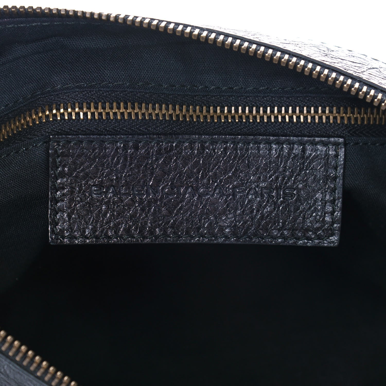 Balenciaga Agneau Classic Hardware Flat Handle Clutch Black 6 of 8