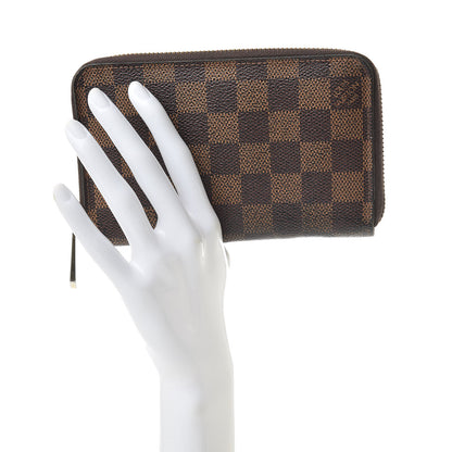 Louis Vuitton Damier Ebene Zippy Compact Wallet 2 of 11