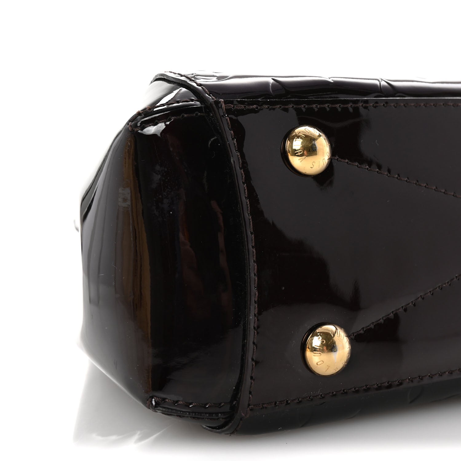 Louis Vuitton Vernis Montaigne BB Amarante 8 of 9