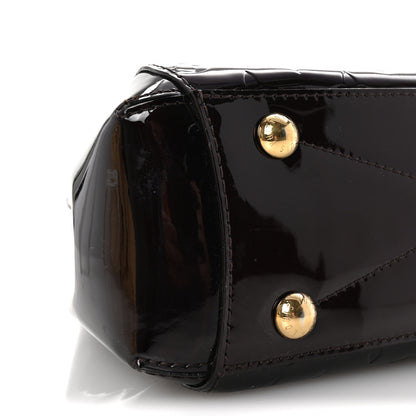 Louis Vuitton Vernis Montaigne BB Amarante 8 of 9
