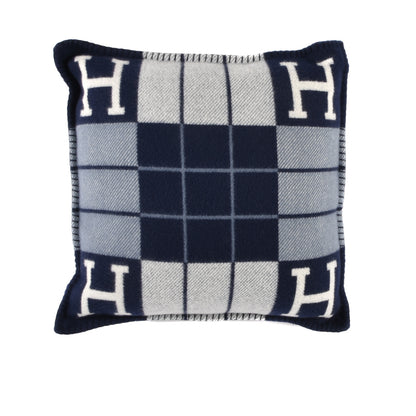Hermes Wool Cashmere Avalon III Pillow PM Ecru Caban 1 of 3