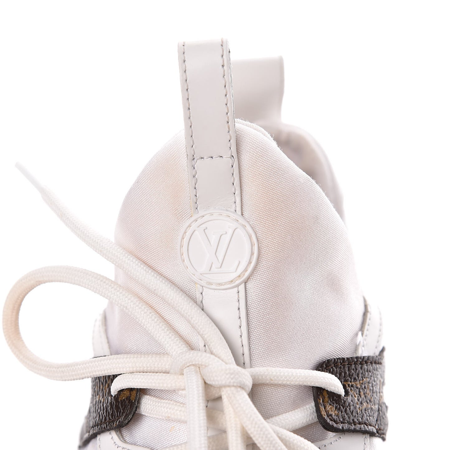 Technical Nylon Monogram Rubber Aftergame Sneakers 38.5