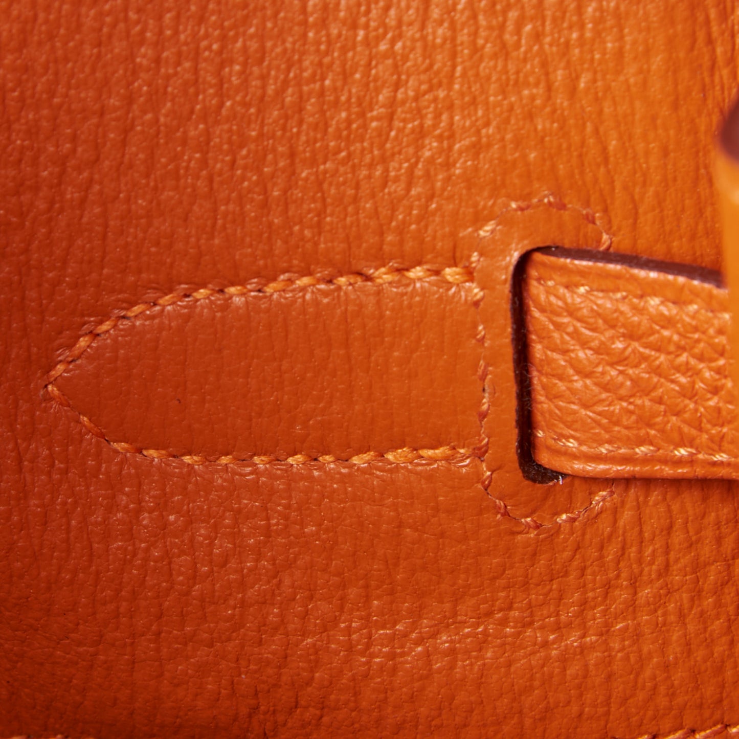Togo Birkin 35 Orange