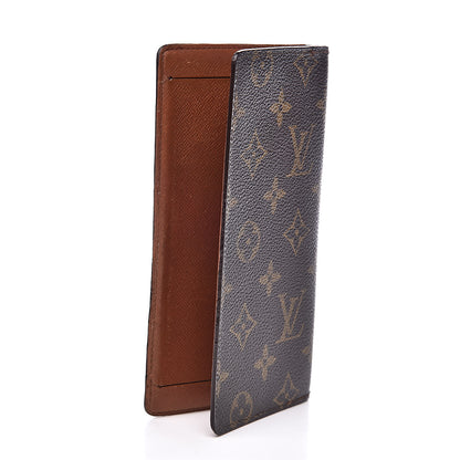 Louis Vuitton Monogram Checkbook Holder Case Wallet 3 of 13