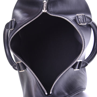 Louis Vuitton Epi Speedy 30 Black 4 of 9